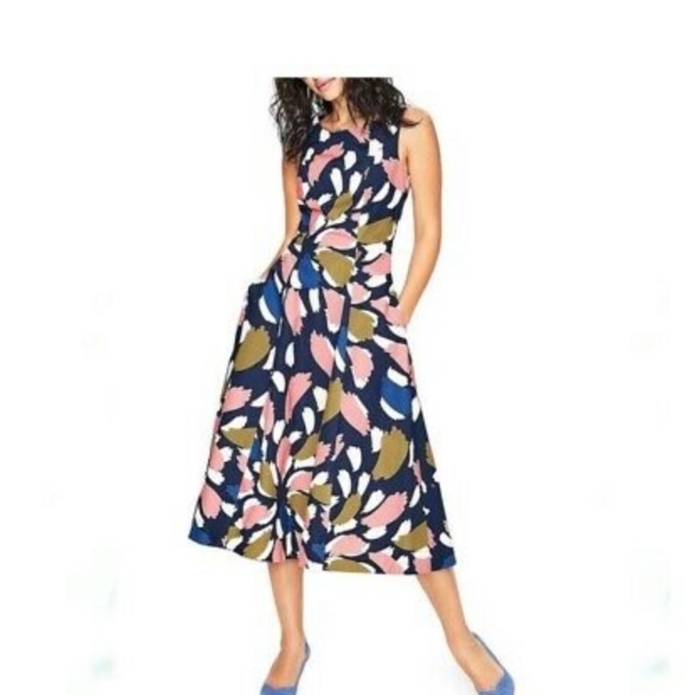 NWOT Boden “Elena” Midi Dress